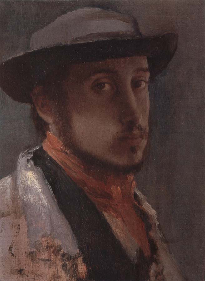 Edgar Degas Self-Portrait